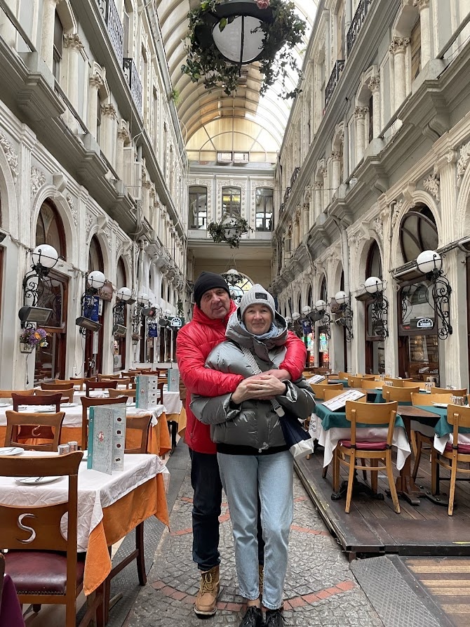 Вместе с юбиляром.