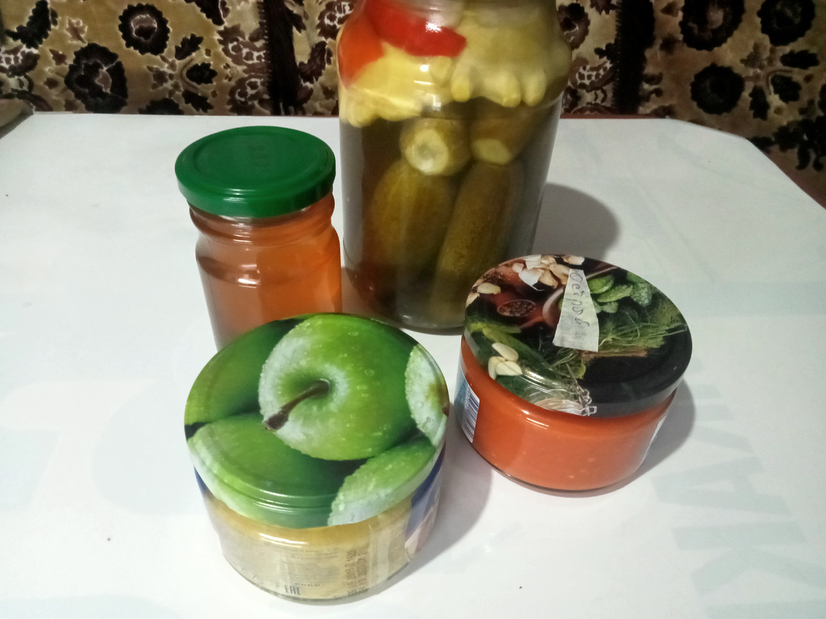 Домашние закрутки и мёд 