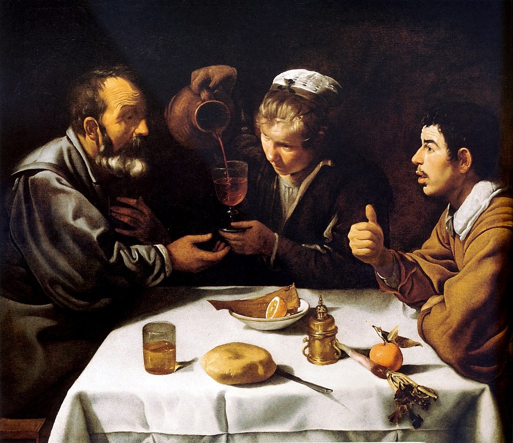 картина Диего Веласкеса «Завтрак» (1617 год)