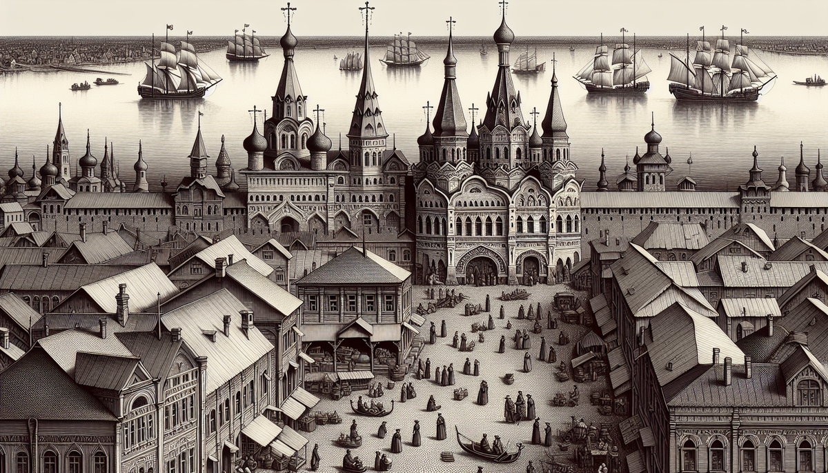 Исторический облик нижнего новгорода 