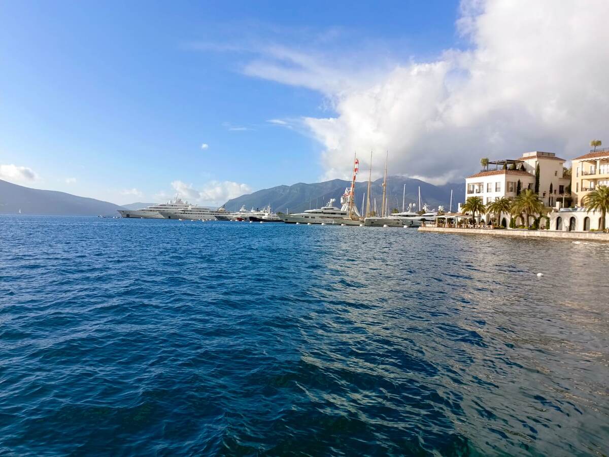 Порт в Будве