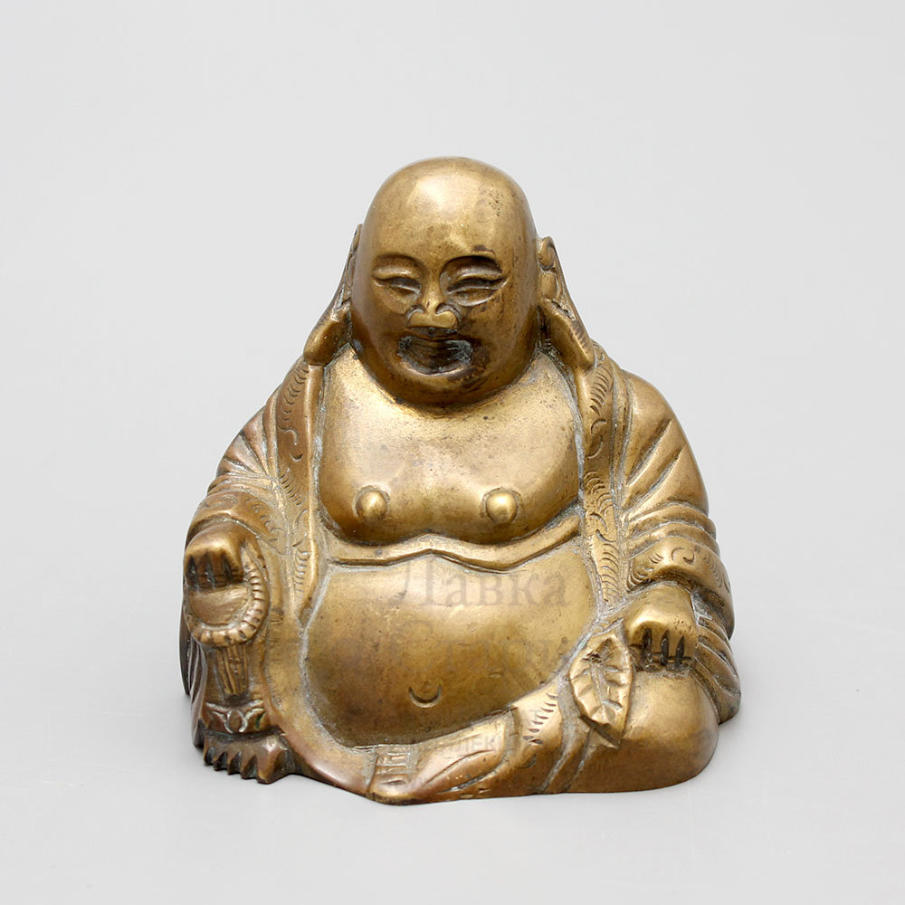 Китайская бронзовая статуэтка «Хотэй», перв. пол. 20 в. Фото с нашего сайта dvaveka.ru