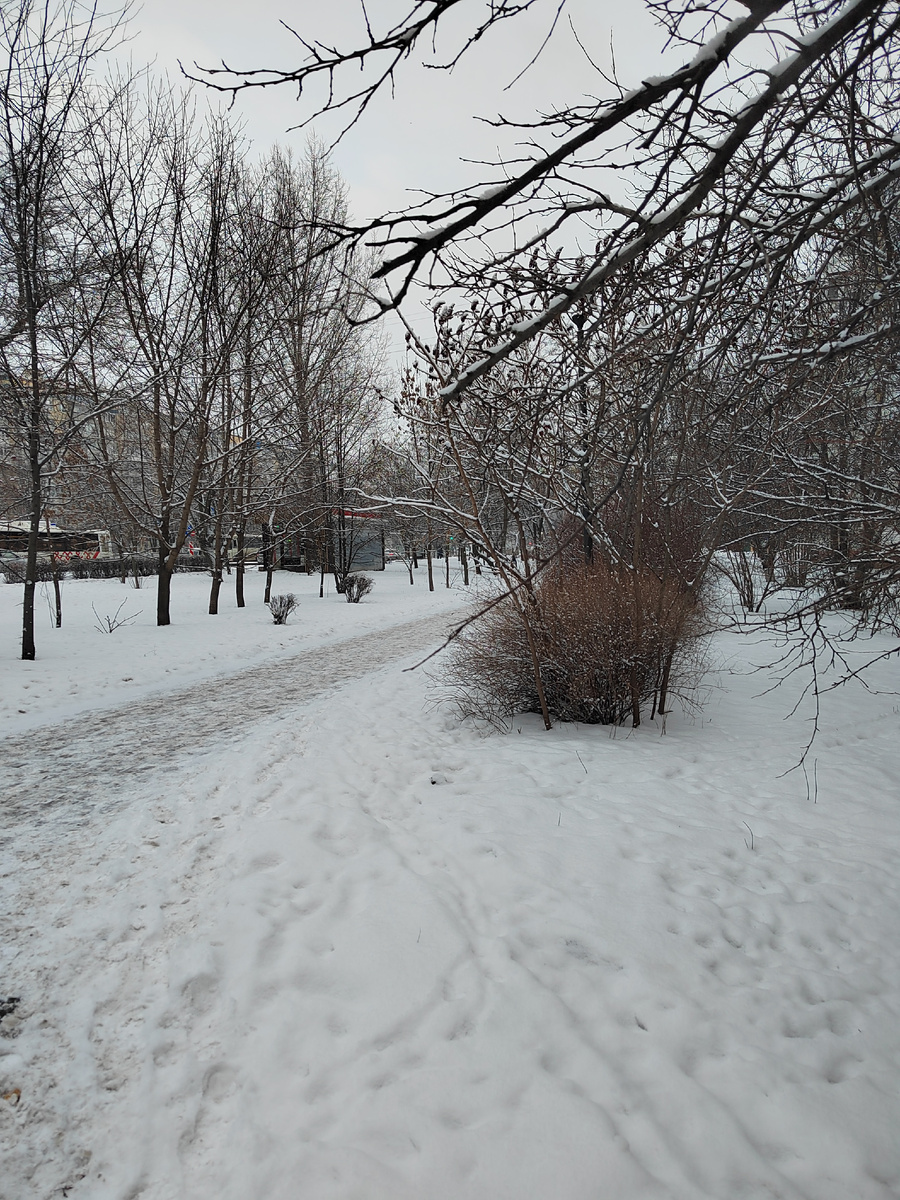 Пасмурно только.