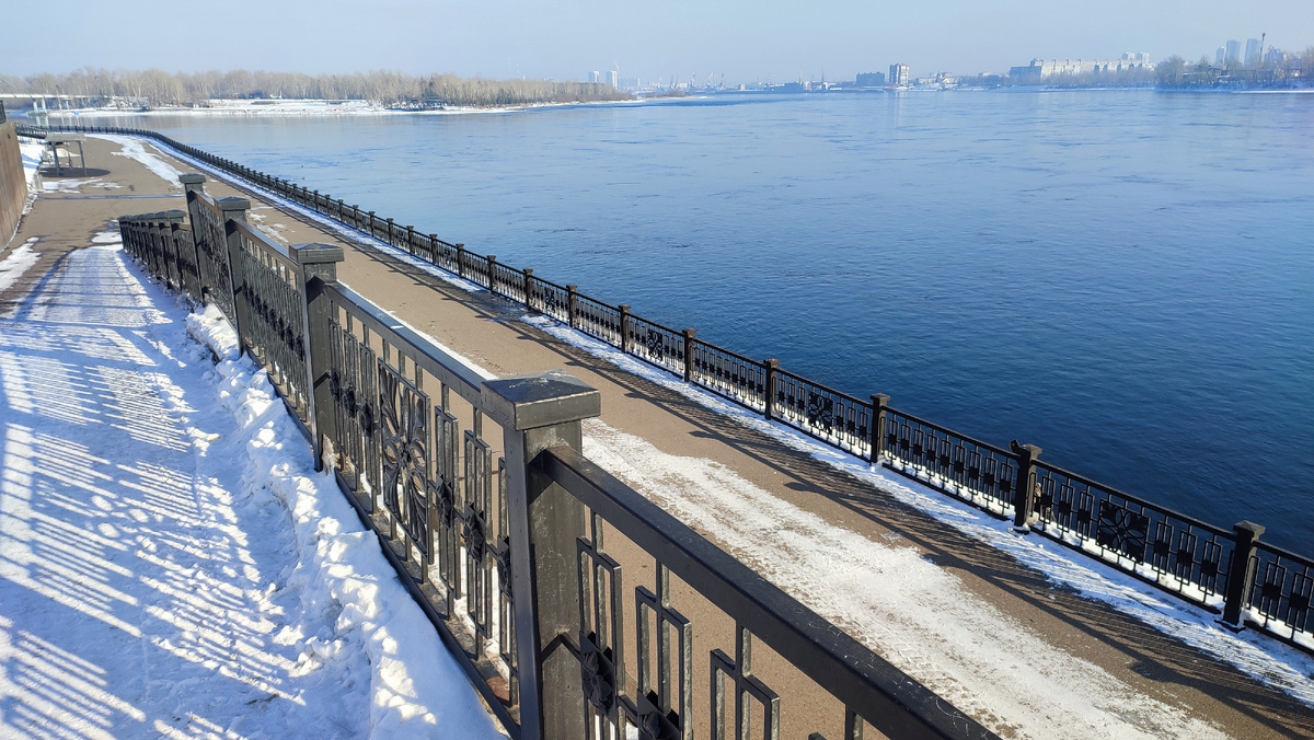 Река Енисей, Красноярск