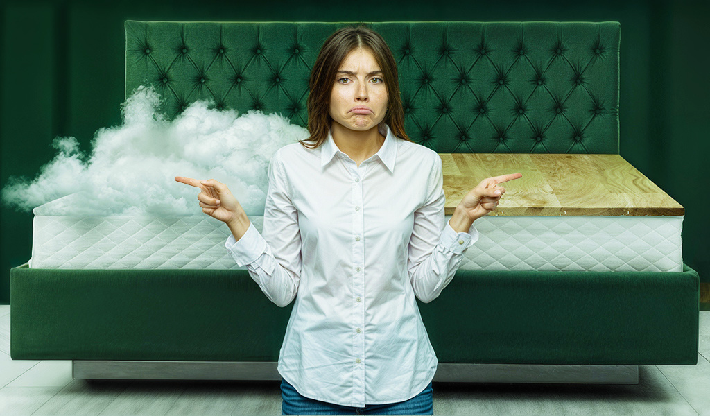     Какая жёсткость матраса полезнее?