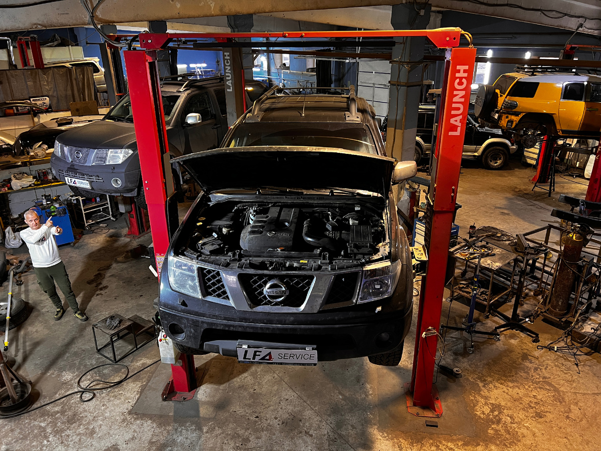 LFA Service Москва. Ремонт рам внедорожников