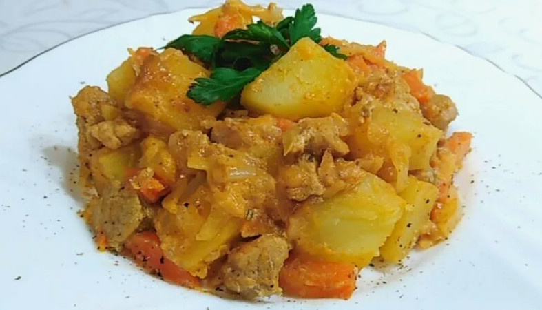 Приготовленное блюдо