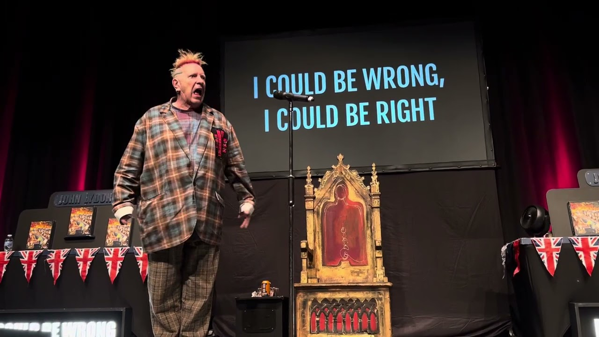 Джон Лайдон в Альберт Холле 14 июня 2024 года