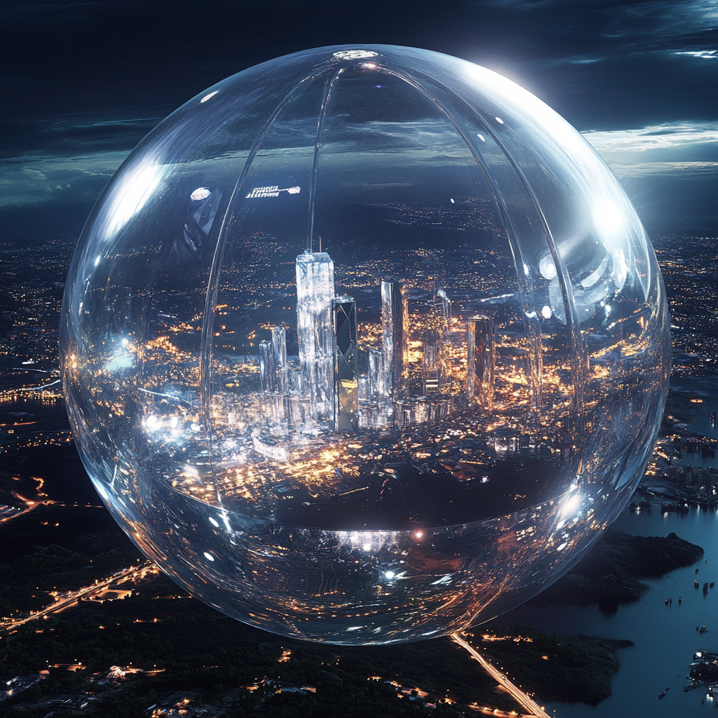 Орбитальный город будущего