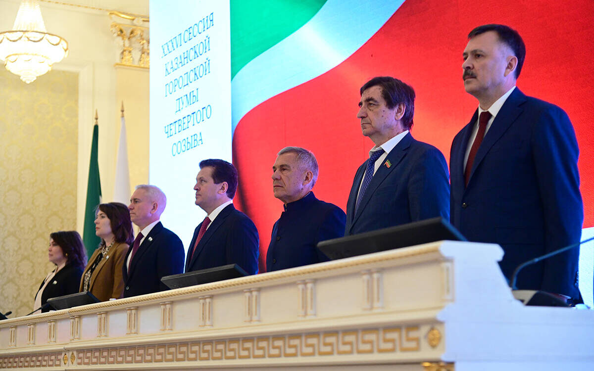 На отчетной сессии Казгордумы обсудили, с какими проблемами сталкивается столица ТатарстанаФото: rais.tatarstan.ru