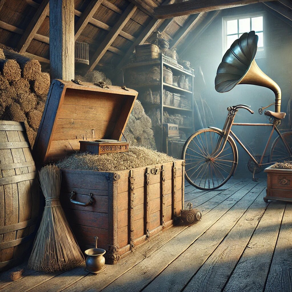 А вы были когда-нибудь на таком чердаке?