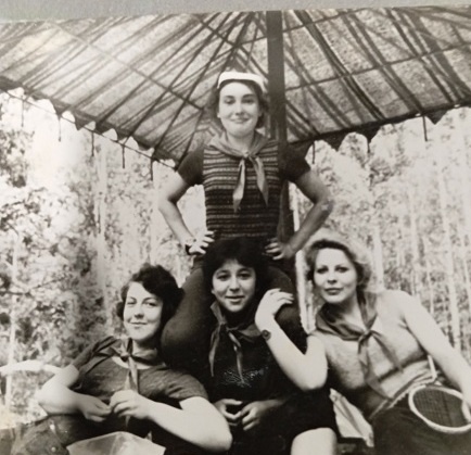 1979 год. Мы на практике в пионерском лагере