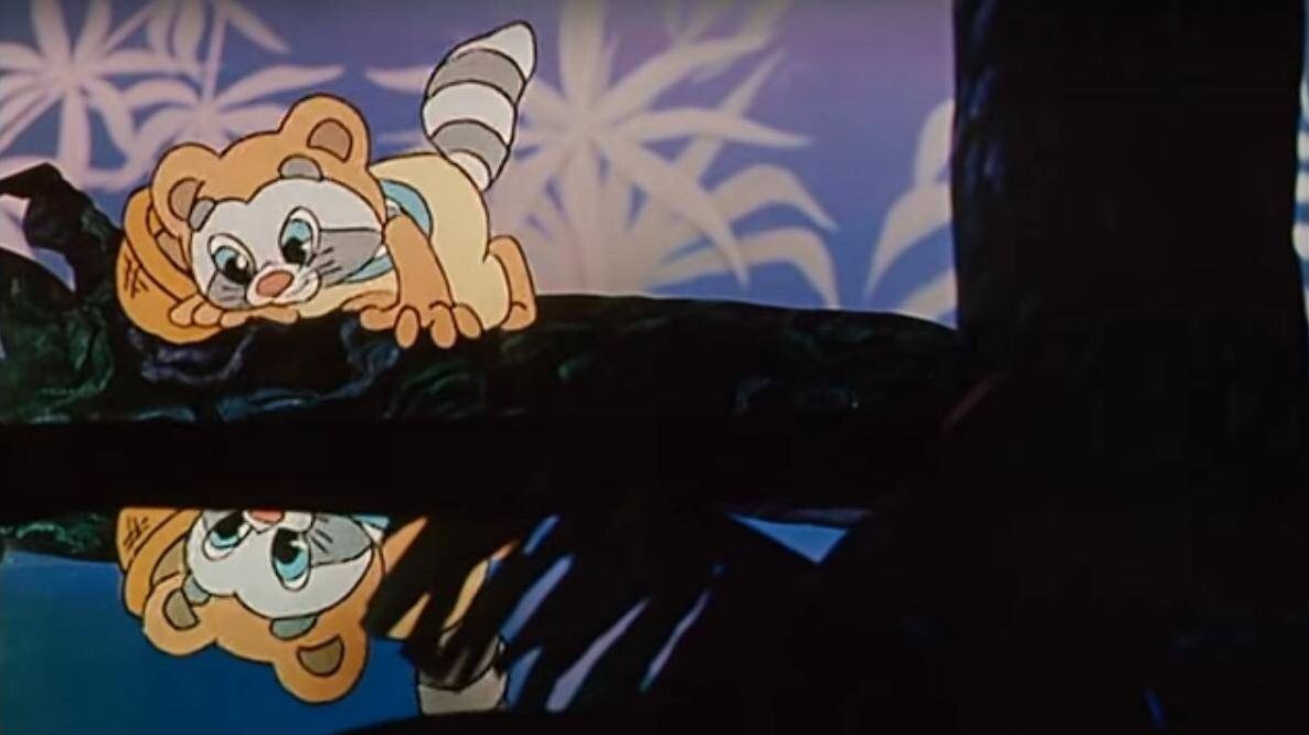 Ну а дружба начинается с улыбки....М/Ф "Крошка енот"