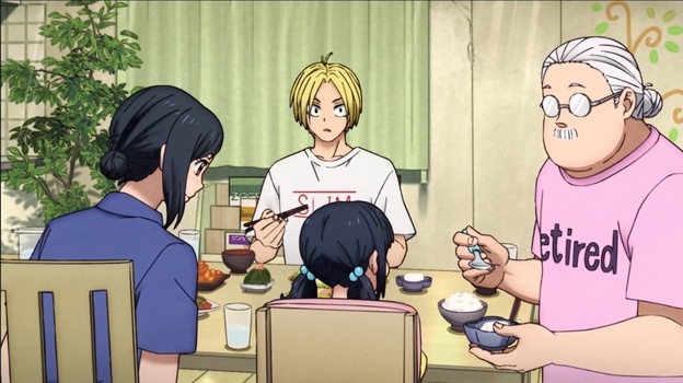    Кадр из аниме «Дни Сакамото» / TMS Entertainment