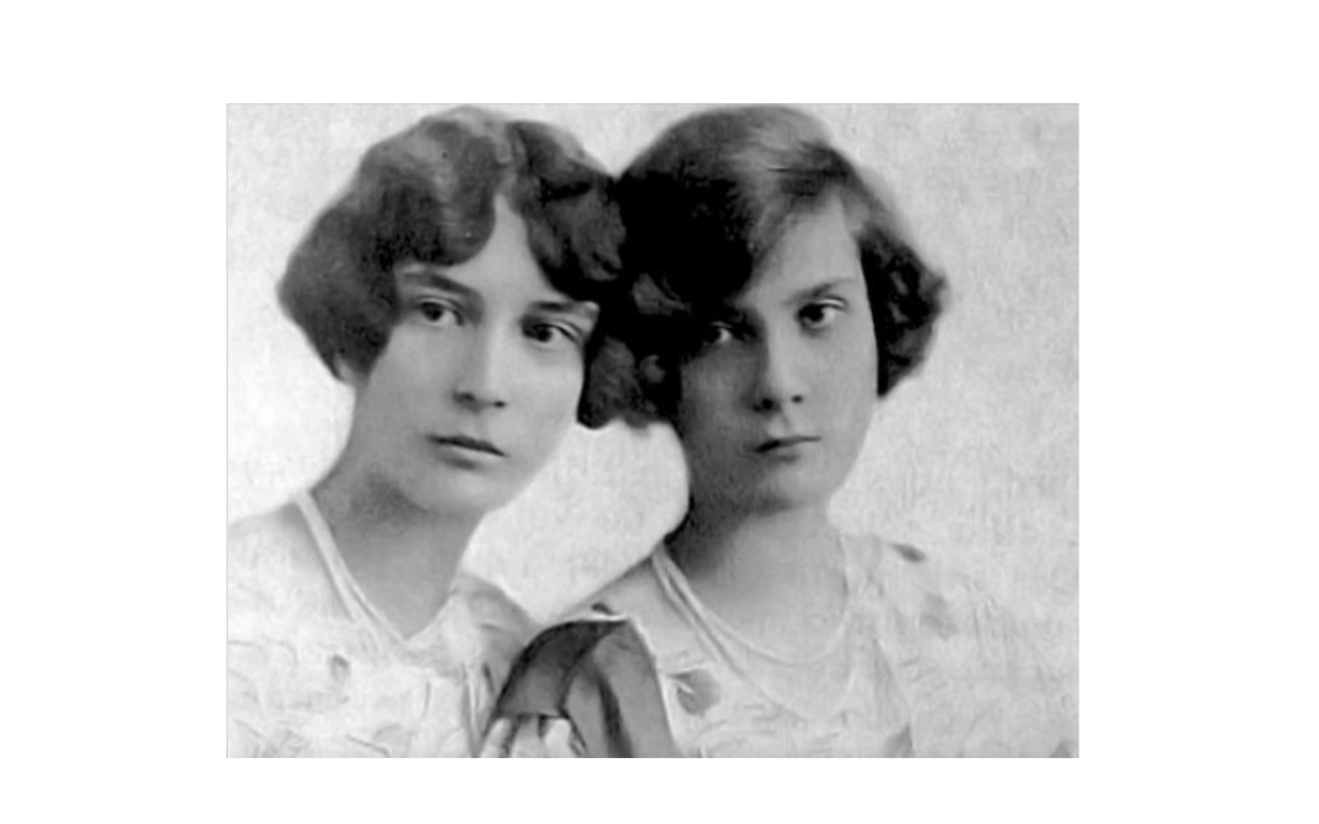 Натали (справа) с сестрой Ириной