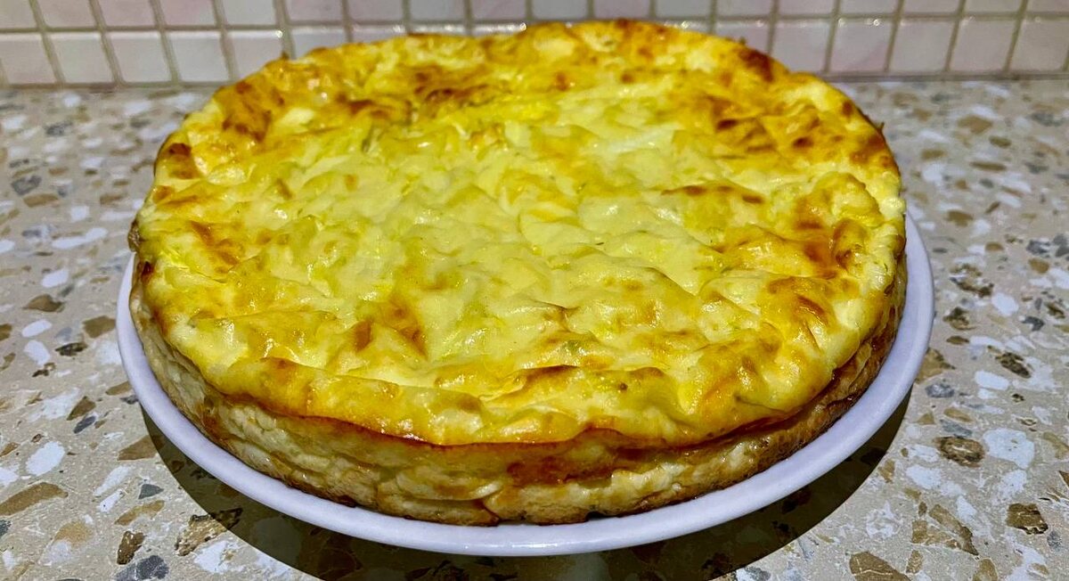 Творожно-кабачковое суфле