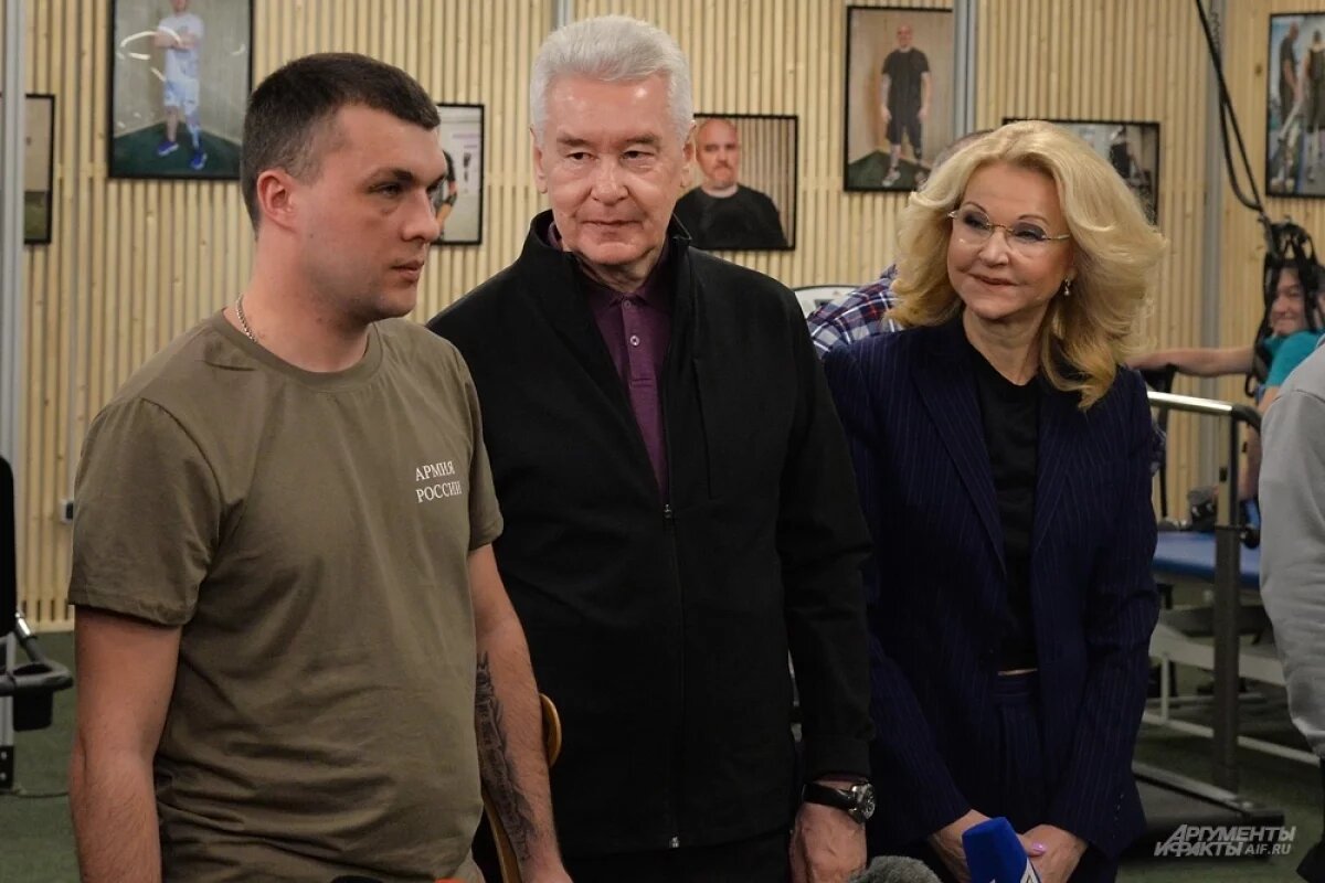    Мэр Москвы Сергей Собянин, заместитель председателя правительства РФ Татьяна Голикова.