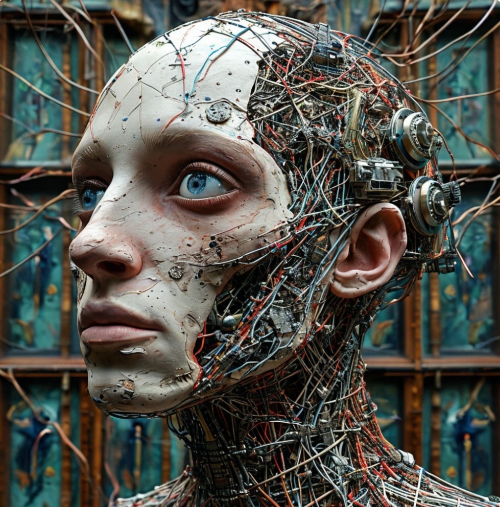 Нейросеть отказалась меня понимать, по этому я сделала изображение с запросом "самая глупая нейросеть "Шедеврум". 