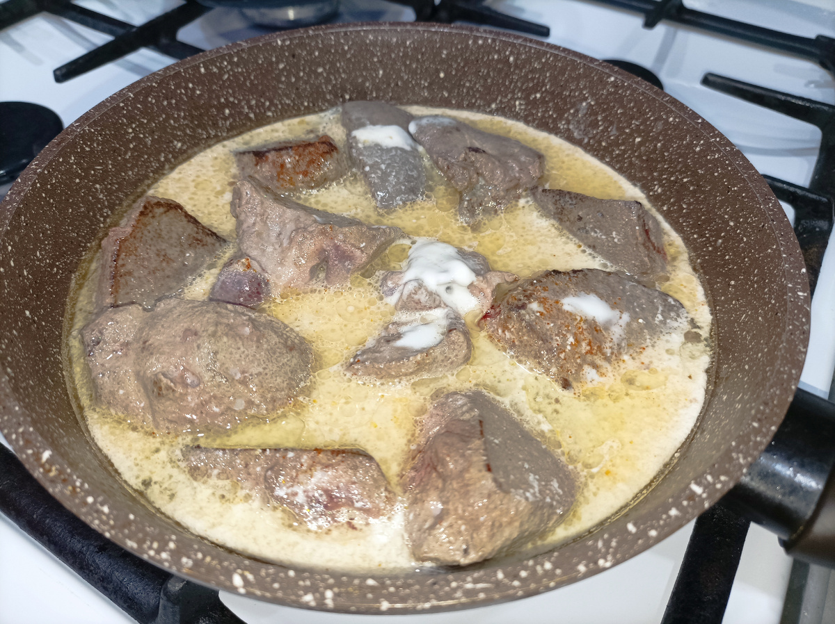 Печень свиная