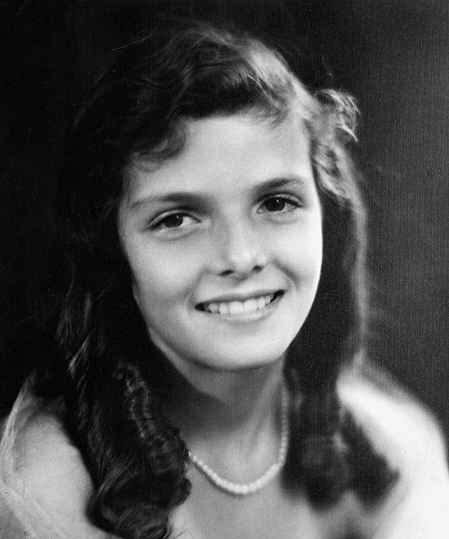 Джейн Рассел в 11 лет