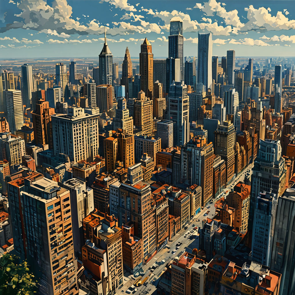 Такая вот она -метрополия по представлению нейросети