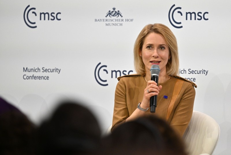    Кая Каллас. Фото: Peter Kneffel/Globallookpress