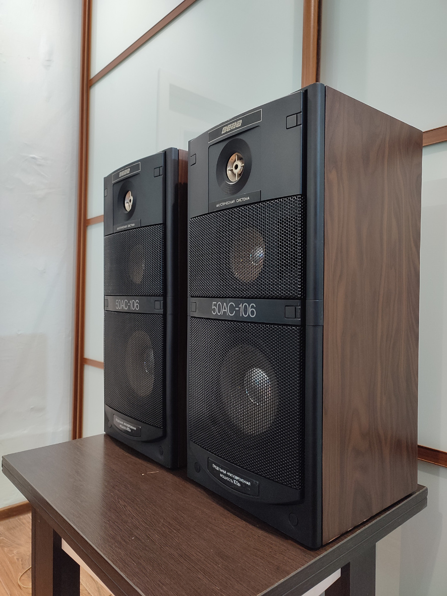 50АС106. Вот так выглядят готовые колоночки после недели занятий вечерами.