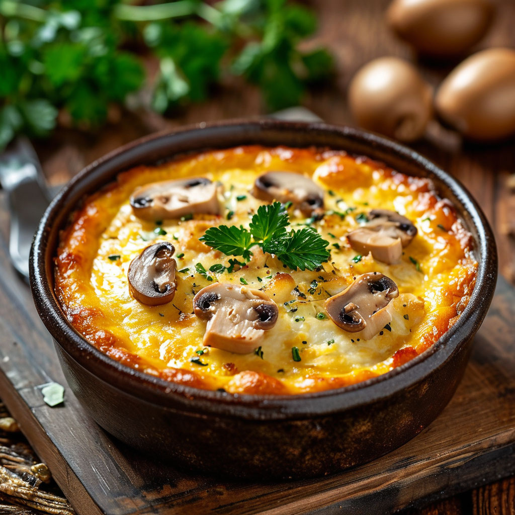 Хотите создать уютную и теплую атмосферу за семейным ужином? Тогда жульен из курицы с грибами под сыром – именно то, что вам нужно! Это блюдо не только невероятно вкусное, но и выглядит очень эффектно. Нежная курица, ароматные грибы и тягучий расплавленный сыр – это настоящее наслаждение для гурманов. А готовится он удивительно просто! 
