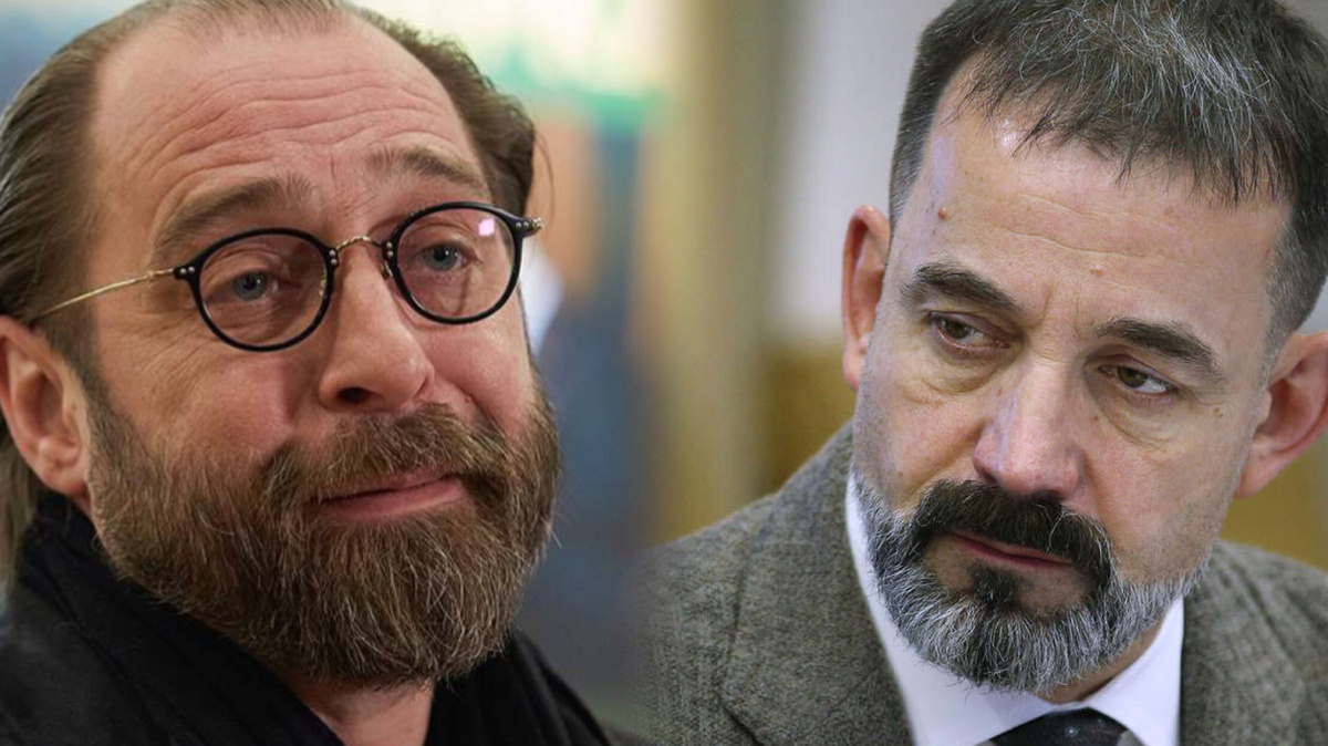 Слева Панков, справа Певцов