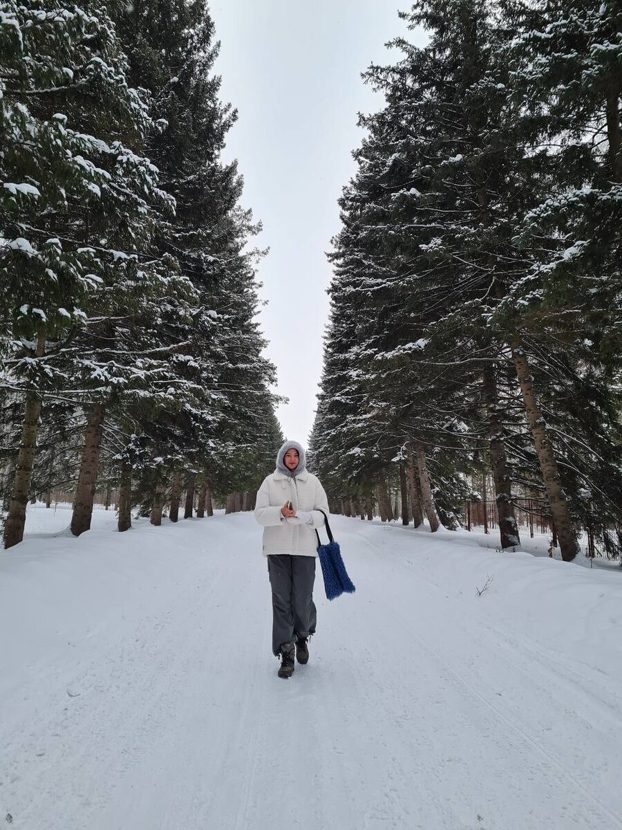 Аллея в ботаническом саду
