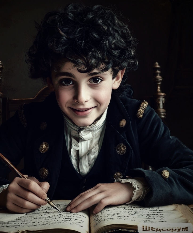 Ромео Наполеоне сочиняет сказки (нейросеть)