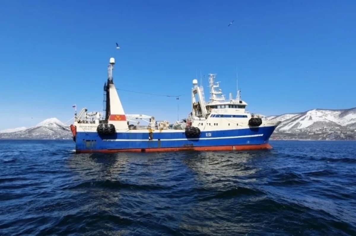    На Камчатке осудили капитана, виновного в незаконном вылове 745 тонн минтая