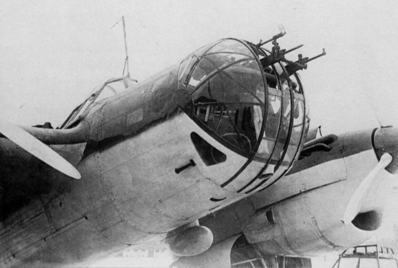 Бомбардировщик СБ-2 с двигателями М-103 (снимок из открытых источников)