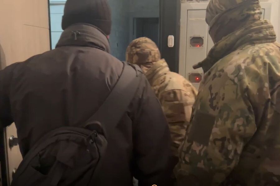 Скриншот оперативного видео УФСБ по Новосибирской области