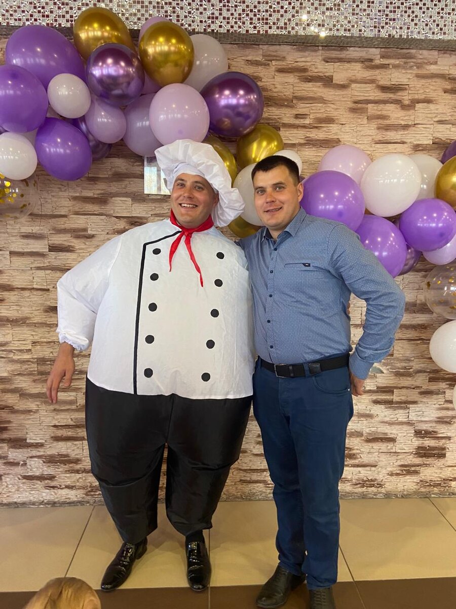 Я (справа) с братом Алексеем