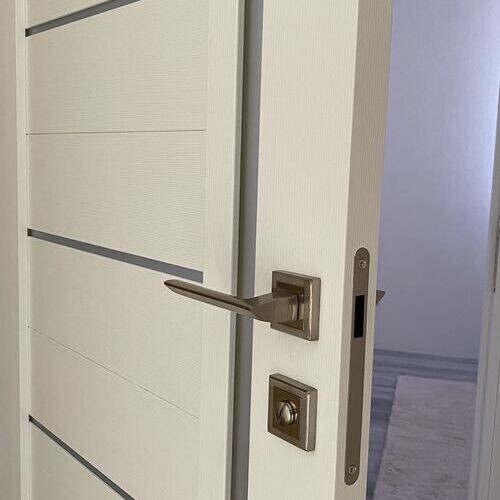 Дверь с магнитным замком. Фото от клиента ФД