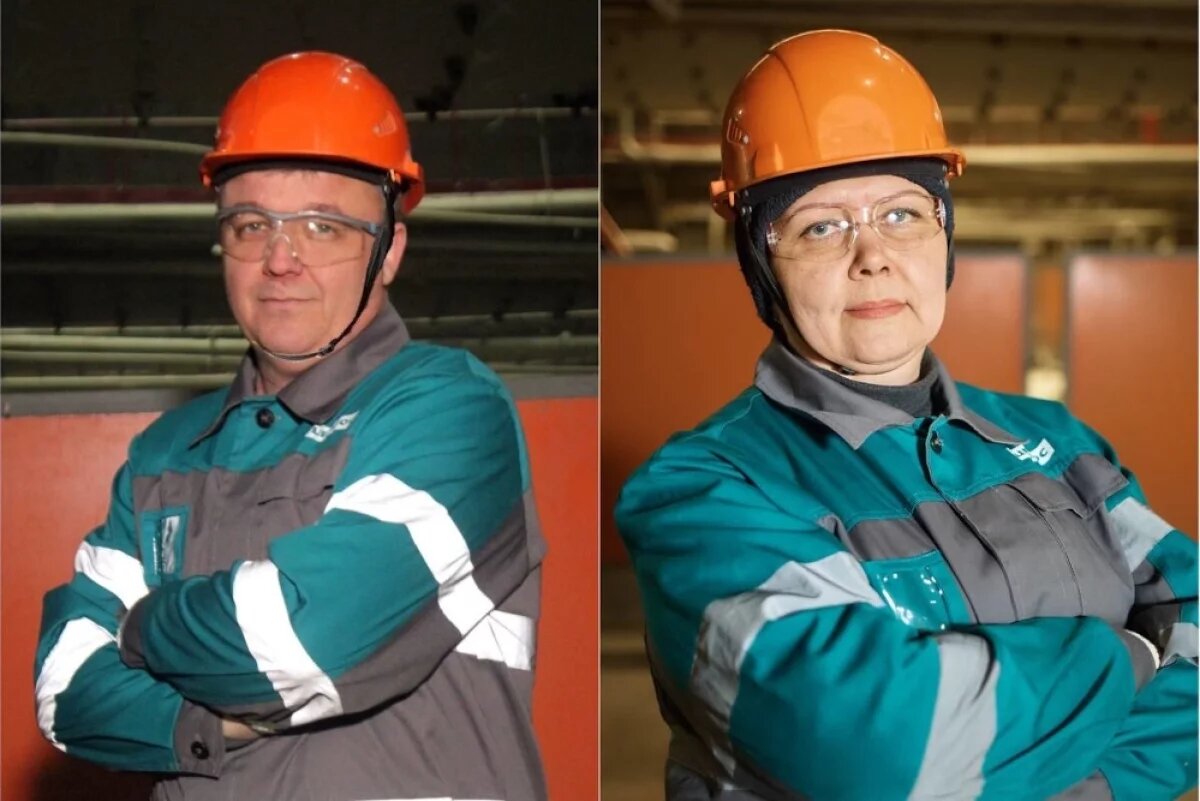    Мужской и женский дуэт в призводстве.