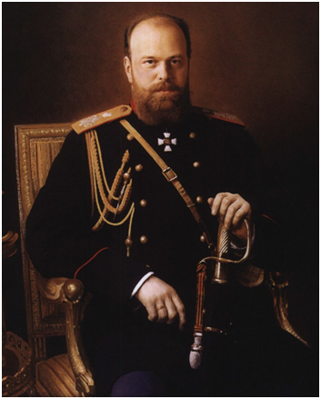 Портрет Александр III работы И.Н. Крамского