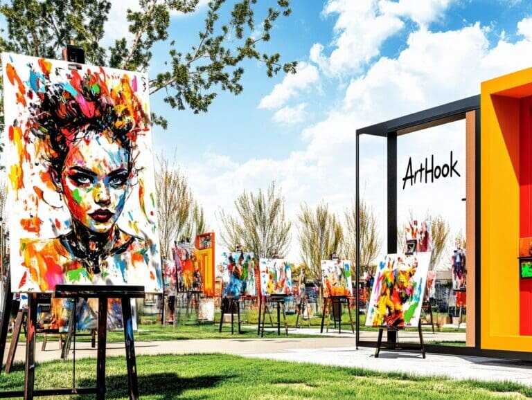    Организация пленэрной галереи: как создать уникальную выставку на природе и вдохновить художников на outdoor-art Art-Hook.Ru