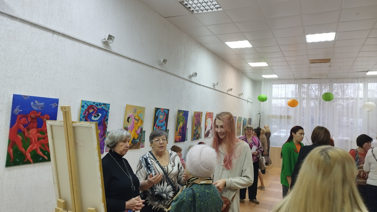 Открытие выставки