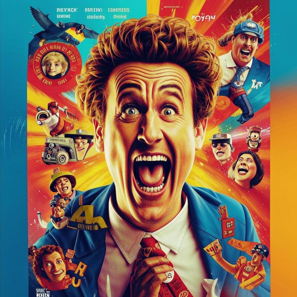 Постер на крутые комедии