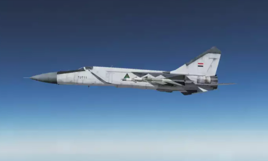 МиГ-25ПД ВВС Ирака эпохи ирано-иракской войны с ракетами Р-40М