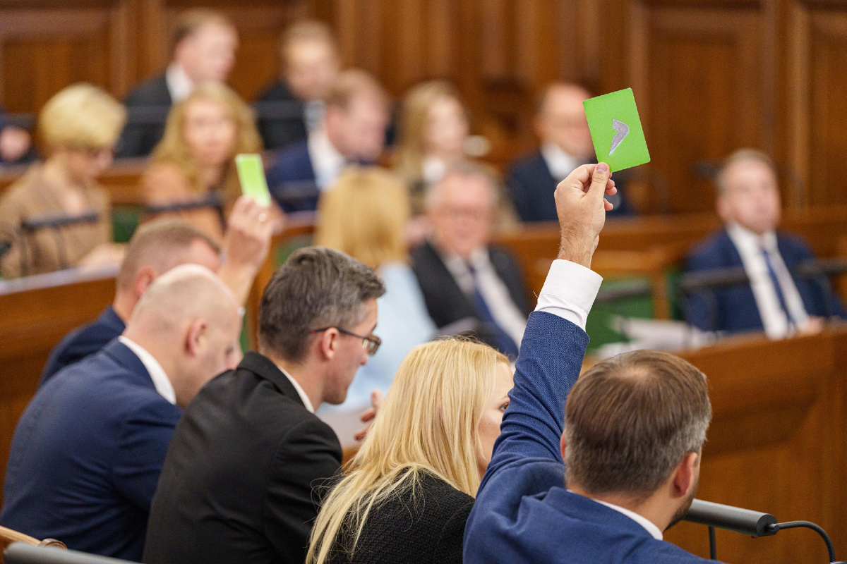 Голосование в Сейме © CC BY-SA 2.0 / Saeima / Reinis Inkēns