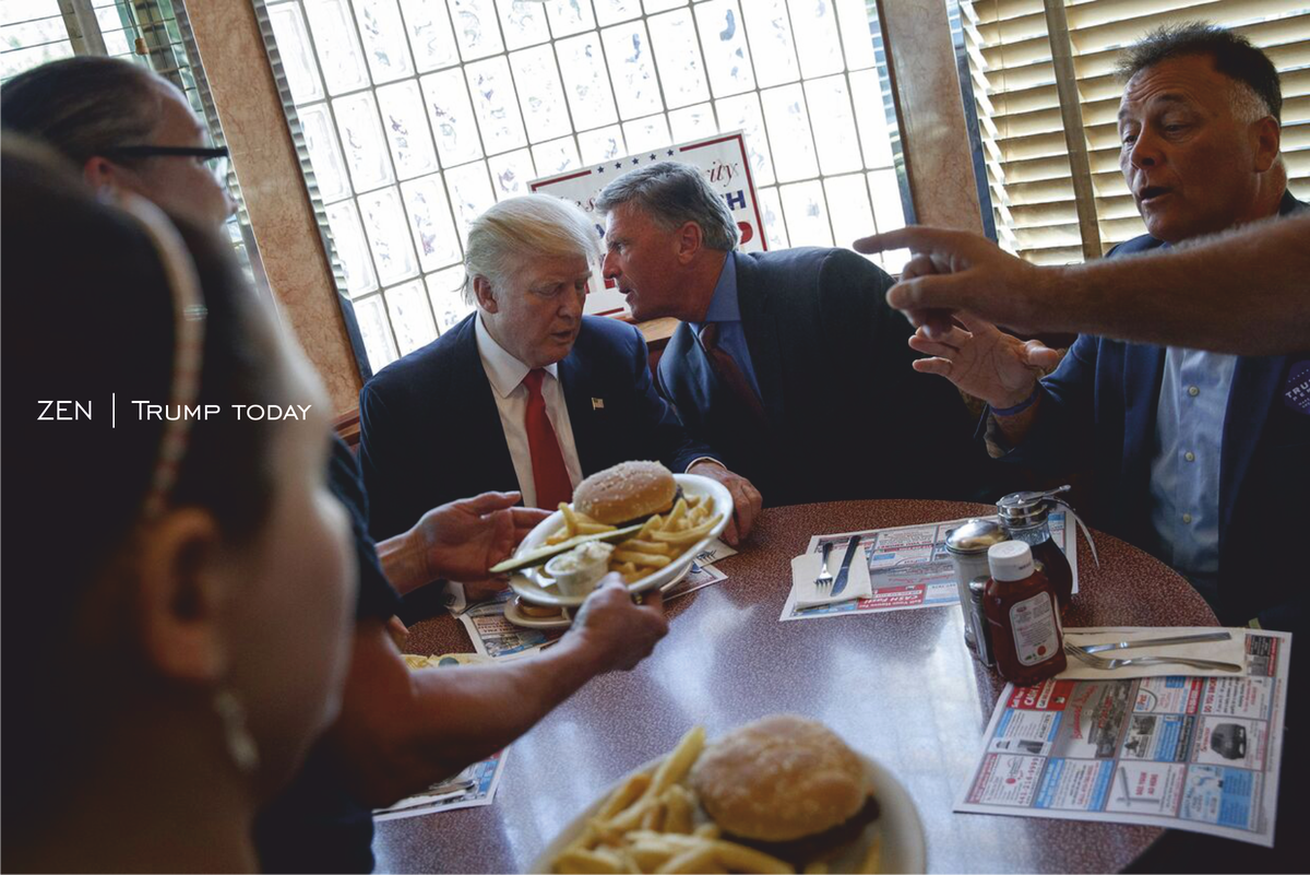 20 октября 2024 года в заведении McDonald’s в Фистервилле-Тревоз (Пенсильвания) / Фото Getty Images