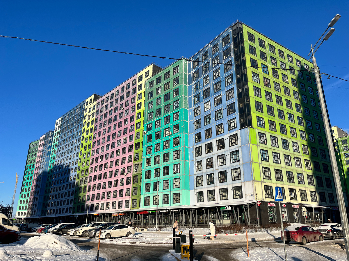 ЖК "Ромашки", ранее назывался ЖК "Силы природы" (Ленинградская область, Мурино, ул. Шоссе в Лаврики д.63)