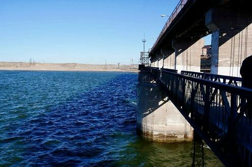 Кенгирское водохранилище. Фото министерства водных ресурсов и ирригации Казахстана