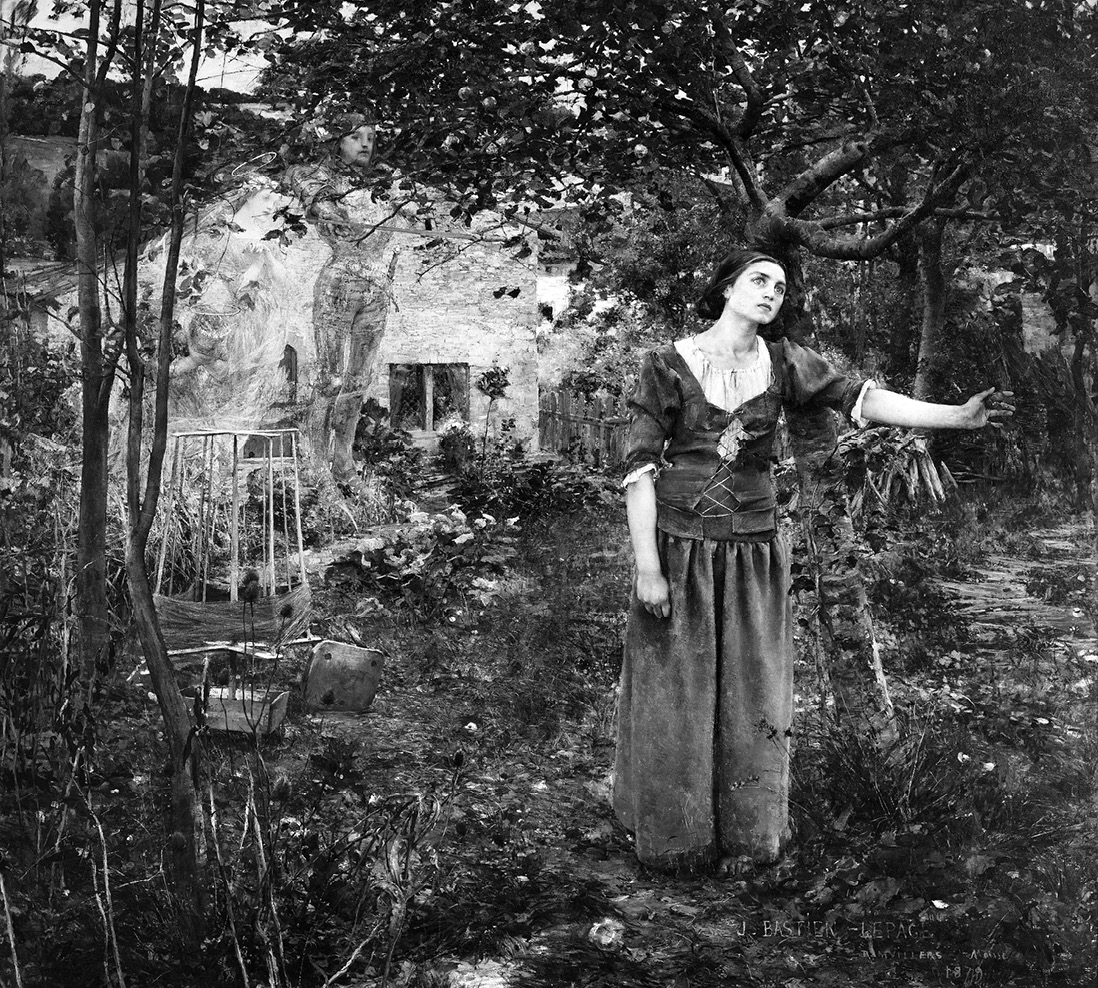 Жюль Бастьен-Лепаж. Видение Жанны д’Арк. 1879. Метрополитен-музей, Нью-Йорк