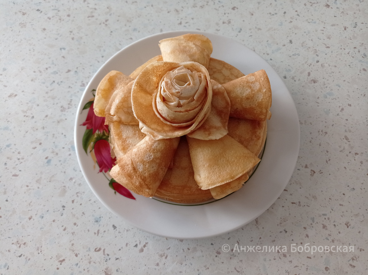 Блины тонкие на молоке. Фото из личного архива