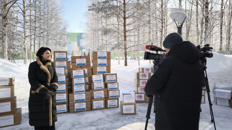    Медики Нижневартовска восьмой раз отправили гуманитарную помощь