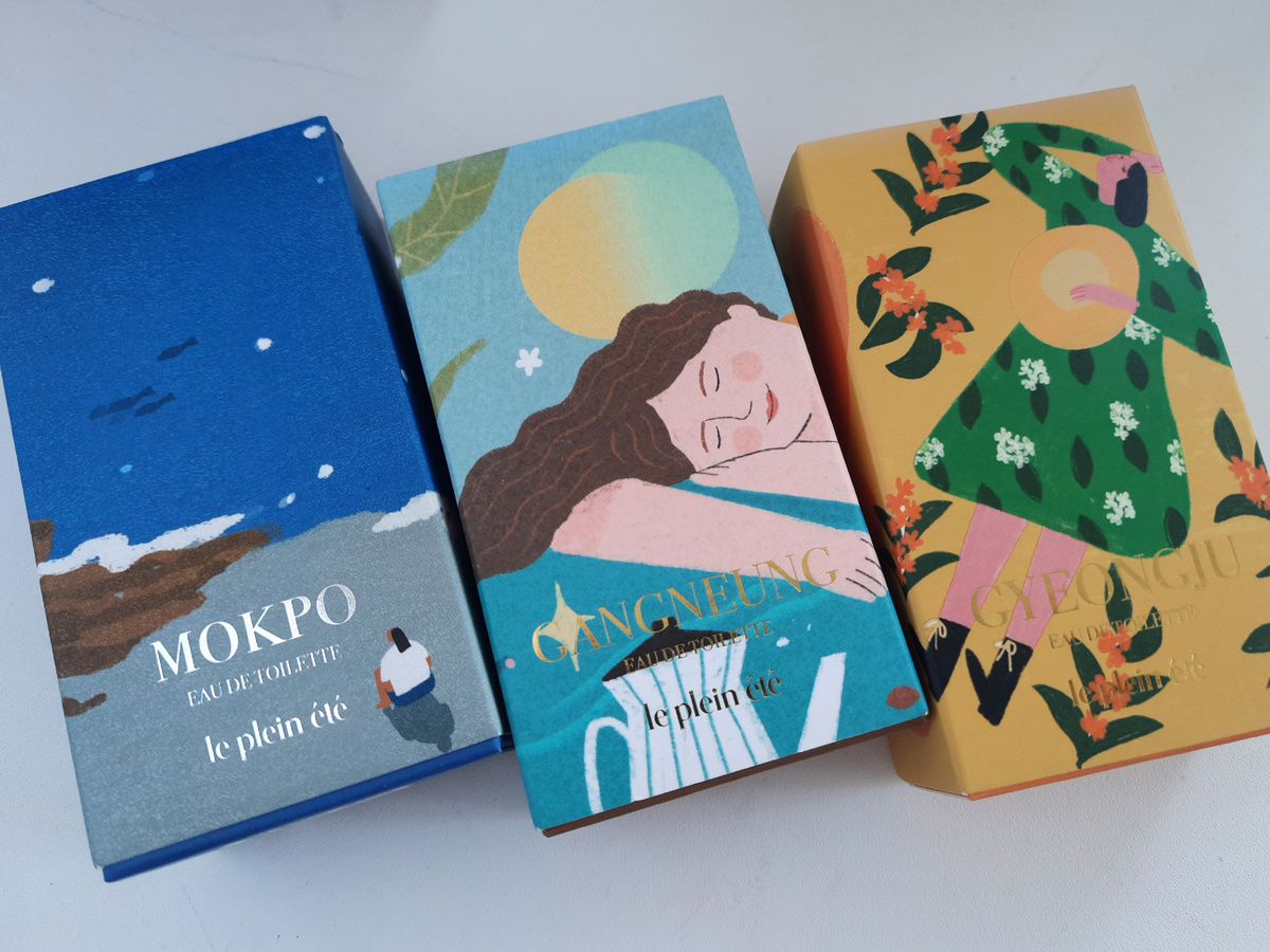 Иллюстрации на коробочках - прелесть!